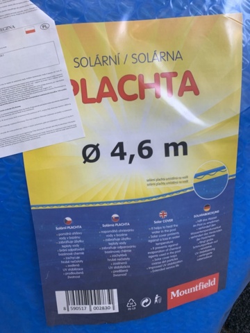 1341585-3 Thermal foil Ø4.6m, blue