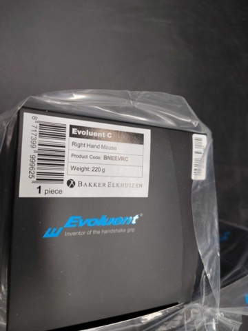 1341185-4 Vertical mouse, 2 pcs, Evoluent C, right-handed