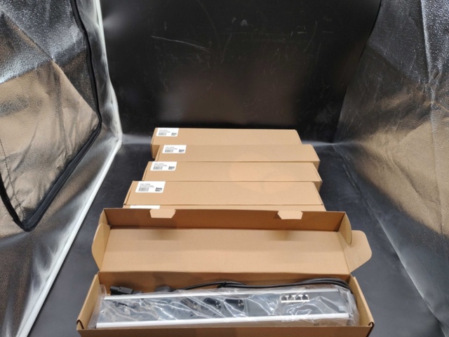 1341195-1 Power strip with network ports, 6 pcs - Axessline 935-T6DS, 6 outlets