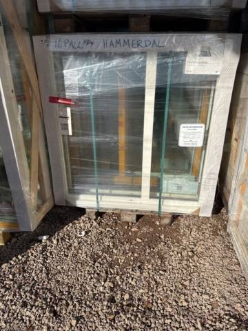 1341754-6 Window Wood/Aluminum turn -3-glass 14x14 1 pc NEW