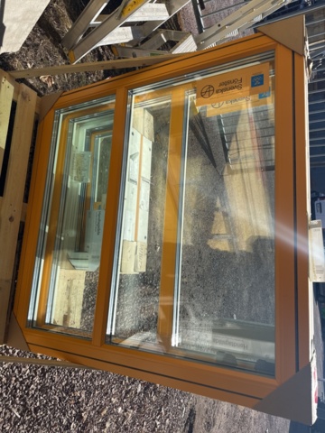 1341760-3 Window Wood/Aluminum turn -3-glass 14x14 1 pc NEW