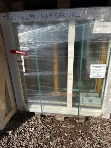 1341763-7 Window Wood/Aluminum turn -3-glass 14x14 1 pc NEW