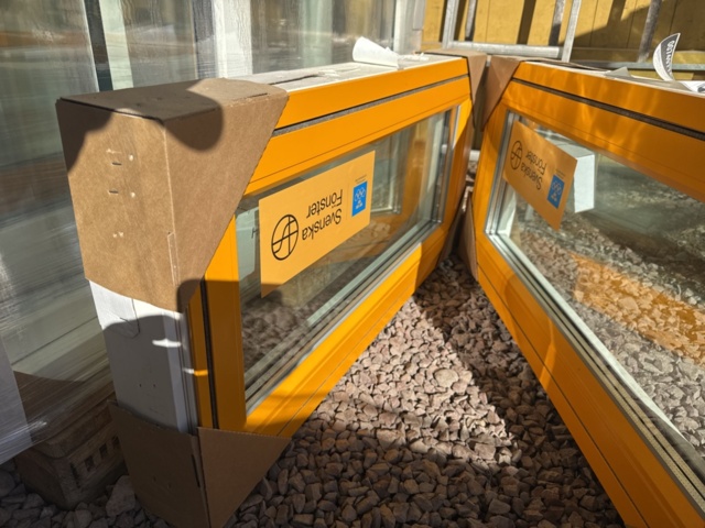 1341790-8 Window Wood/Aluminum turn -3-glass 5-10 2pcs NEW