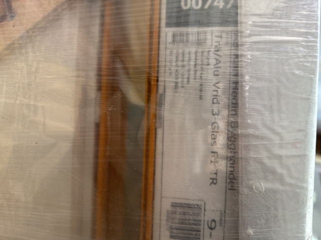 1341794-2 Window Wood/Aluminum turn -3-glass9-14 5pcs NEW