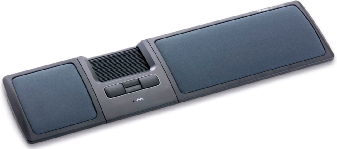 1341168-1 Mousetrapper Lite pointing device, black, with wrist rest