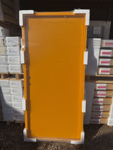 1341803-5 Hot storage doors Yellow smooth 10-21 right 1 pc NEW