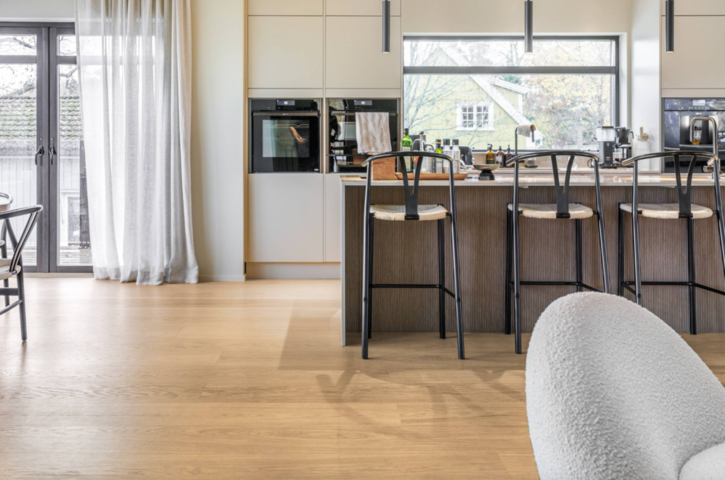 1341815-3 Hardened Oak Misty White, hard wax oil, 50sqm, click flooring 5G, XL, 1-strip (select)