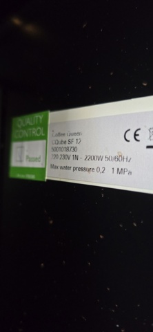 1175594-10 Coffee machine Coffee Qeeen CQube SF 12 incl. milk cooler