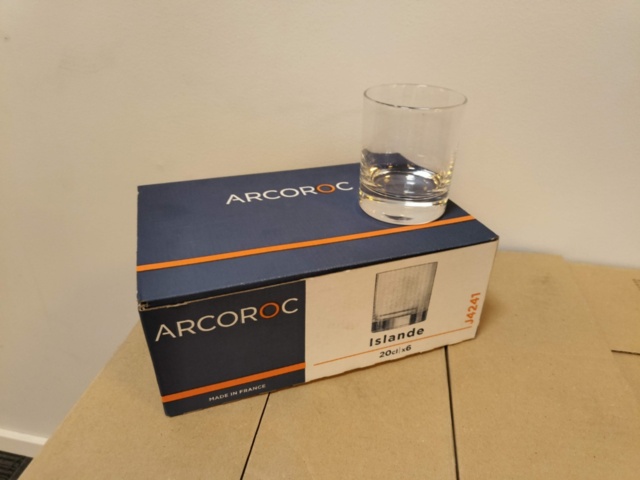 1330967-1 Lot of drinking glasses Arcoroc