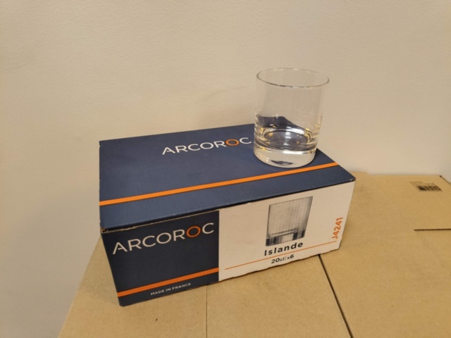 1330968-2 Lot of drinking glasses Arcoroc