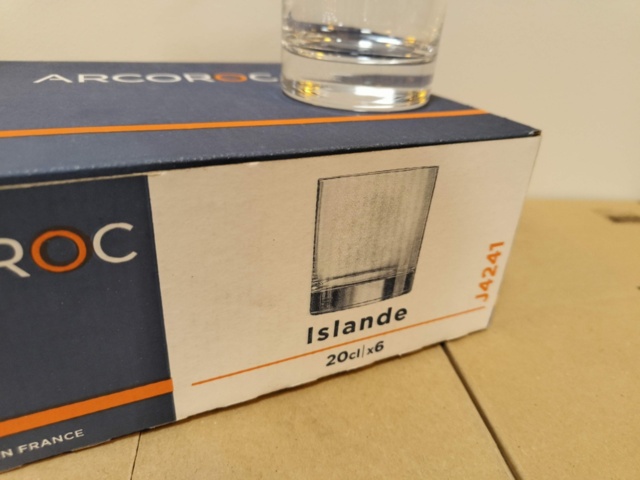 1330968-4 Lot of drinking glasses Arcoroc