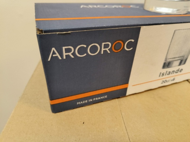 1330968-5 Lot of drinking glasses Arcoroc