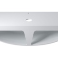 1342145-2 Wall-mounted Polystone Washbasin base, glossy white finish K51-BLANK 110X48X35cm