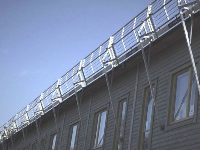 1342230-2 Fall protection railings 30 meter package - Roofac RSS