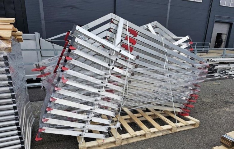 1342230-11 Fall protection railings 30 meter package - Roofac RSS