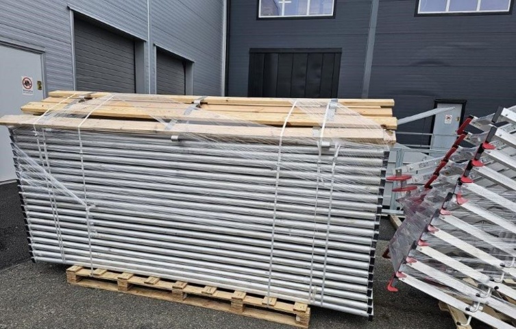 1342230-12 Fall protection railings 30 meter package - Roofac RSS