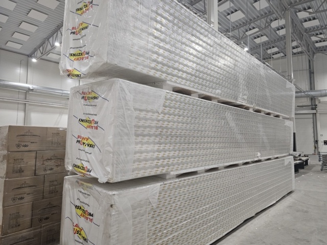 1342242-1 New/unused sandwich panels, gray, 33pcs