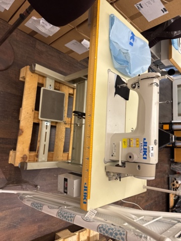 1341836-2 Industrial sewing machine – Juki DDL-8700 with mannequin and ironing board