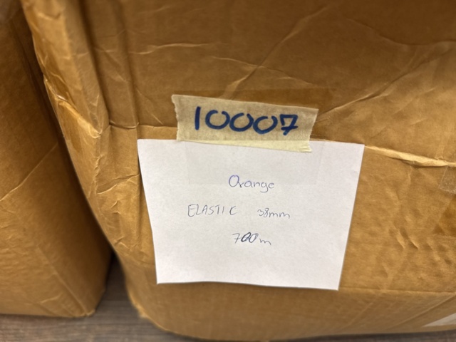 1341838-7 Elastic bands & bands – Hi-Vis Lycra & webbing, + 3,000 meters