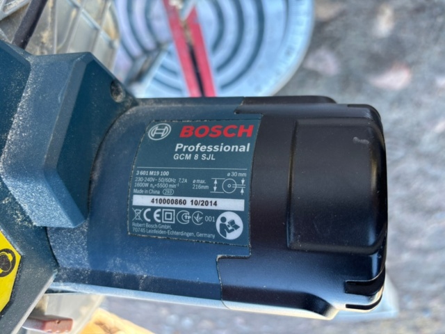 1342292-5 Bosch crosscut and miter saw with stand