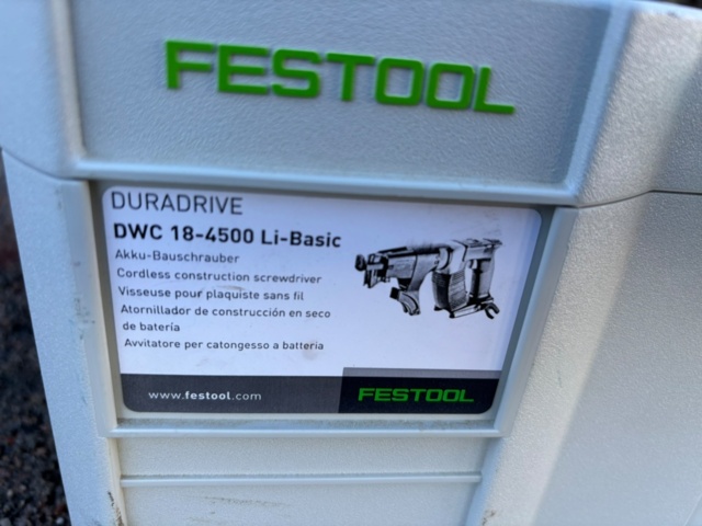 1342293-7 Festool Duradrive automatic screwdriver