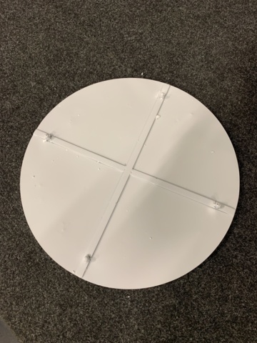 1341630-4 Trädgårdsbord metall/mosaik