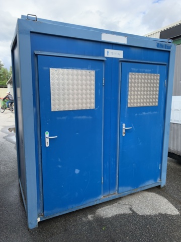 1342326-3 Toilet shed water toilet double