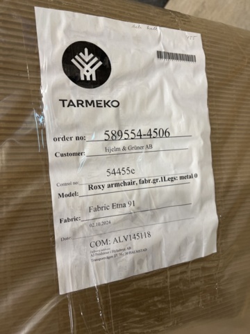 1342422-5 Armchair ROXY, light brown