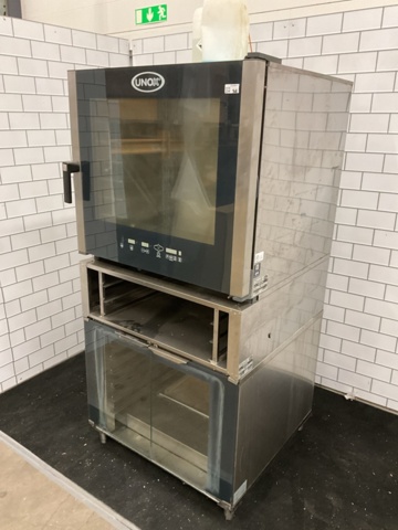 1198312-9 Unox bakery oven with proofer and self-cleaning