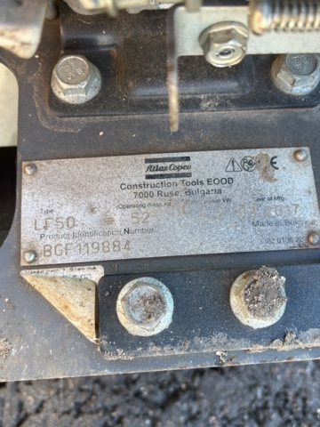 1342448-8 Atlas Copco LF50 vibrator