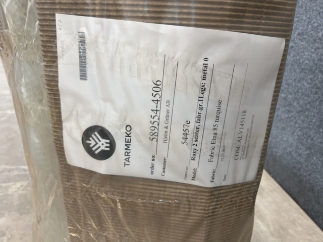 1342426-5 2-seater sofa ROXY, turquoise