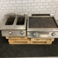 1198314-2 Mareno Deep Fryer and Frying Table