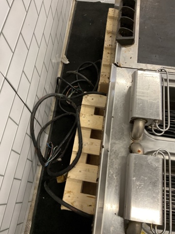 1198314-8 Mareno Deep Fryer and Frying Table