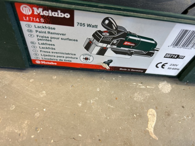 1332574-5 Paint cutter - Metabo LF 714 S -1998