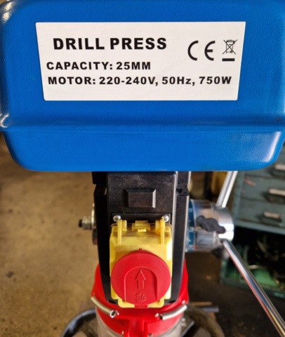 1342454-2 Bench drill 750 W – Capacity 25 mm