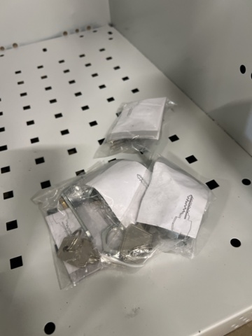 1342440-6 Wardrobe CLASSIC 4 sections, 1940x1200x550 mm, grey