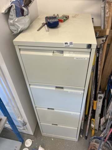 1332580-2 File cabinet with contents