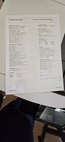 1175599-6 HP Color Laserjet Flow E87650 Color Printer