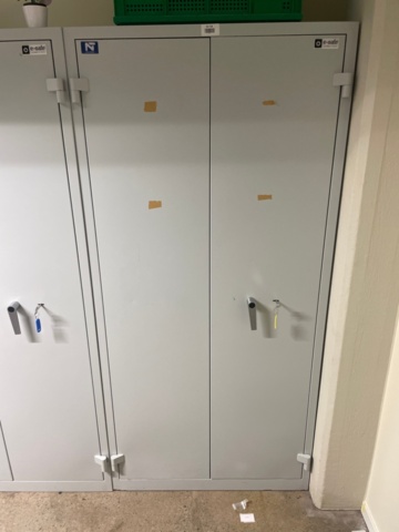 1316803-2 Värdeskåp e-safe 5st, 195cm höjd, bredd 92cm