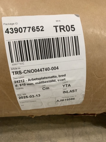 1344511-2 Workplace mat SECURE 6M