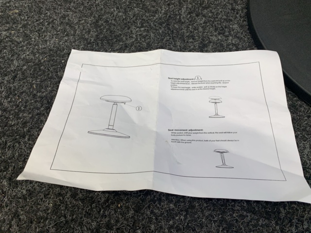 1344519-6 Balance stool ACTON