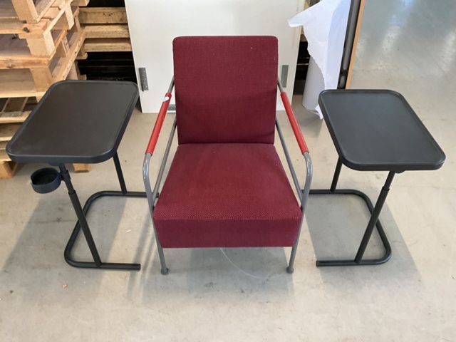 1198320-1 Armchair and 2 side tables