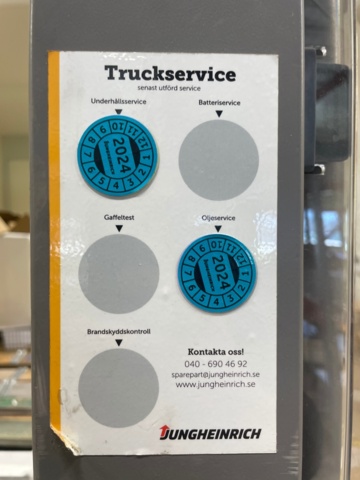 1316838-4 Walking stacker Jungheinrich EJC110