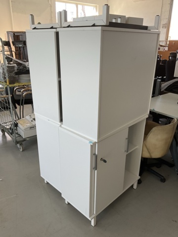 1198329-5 4 office cabinets