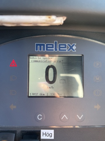 1338378-2 Electric car Melex 381 -2017