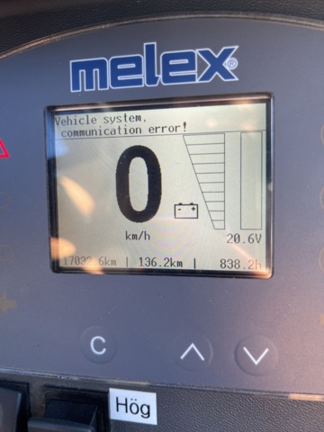 1338378-4 Electric car Melex 381 -2017