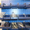 1300518-3 Tool board & assortment cabinet with contents. (New info)