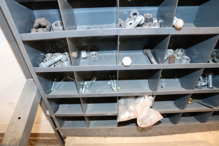 1300518-11 Tool board & assortment cabinet with contents. (New info)