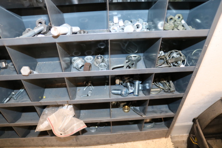 1300518-12 Tool board & assortment cabinet with contents. (New info)