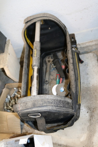 1300518-18 Tool board & assortment cabinet with contents. (New info)